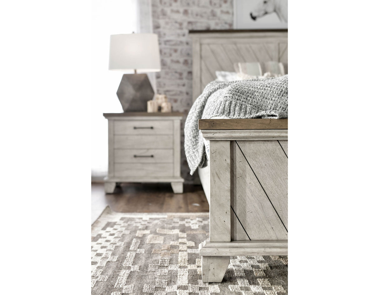 Bear Creek White/Smoke Bedroom Set from Steve Silver - Luna Furniture