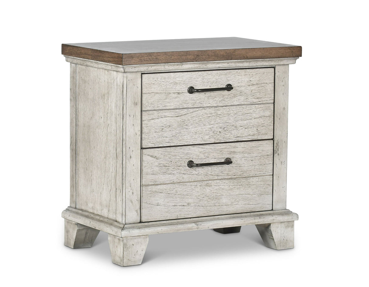 Bear Creek White/Smoke Bedroom Set from Steve Silver - Luna Furniture