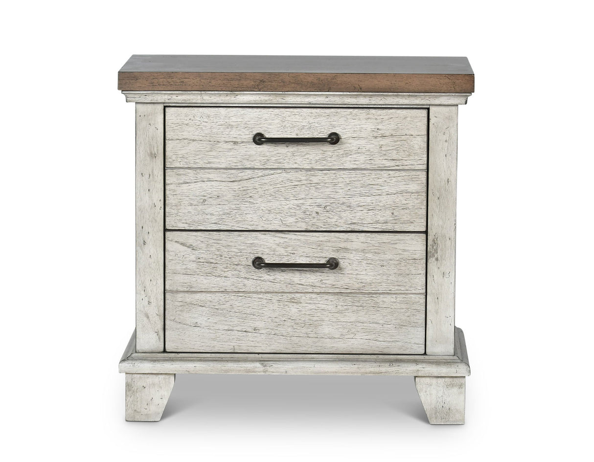 Bear Creek White/Smoke Bedroom Set from Steve Silver - Luna Furniture