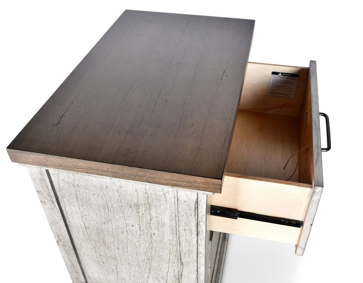 Bear Creek White/Smoke Bedroom Set from Steve Silver - Luna Furniture