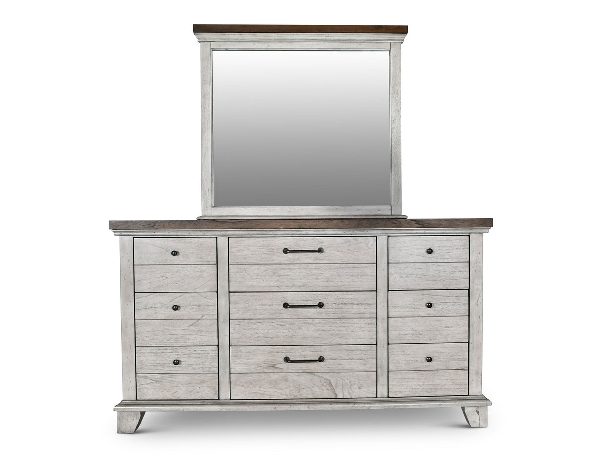Bear Creek White/Smoke Bedroom Set from Steve Silver - Luna Furniture