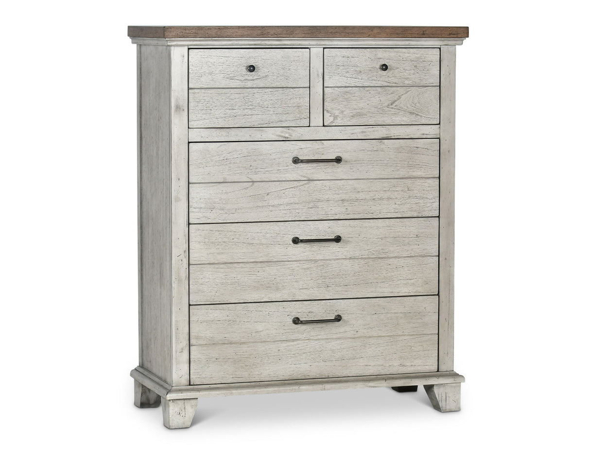 Bear Creek White/Smoke Bedroom Set from Steve Silver - Luna Furniture