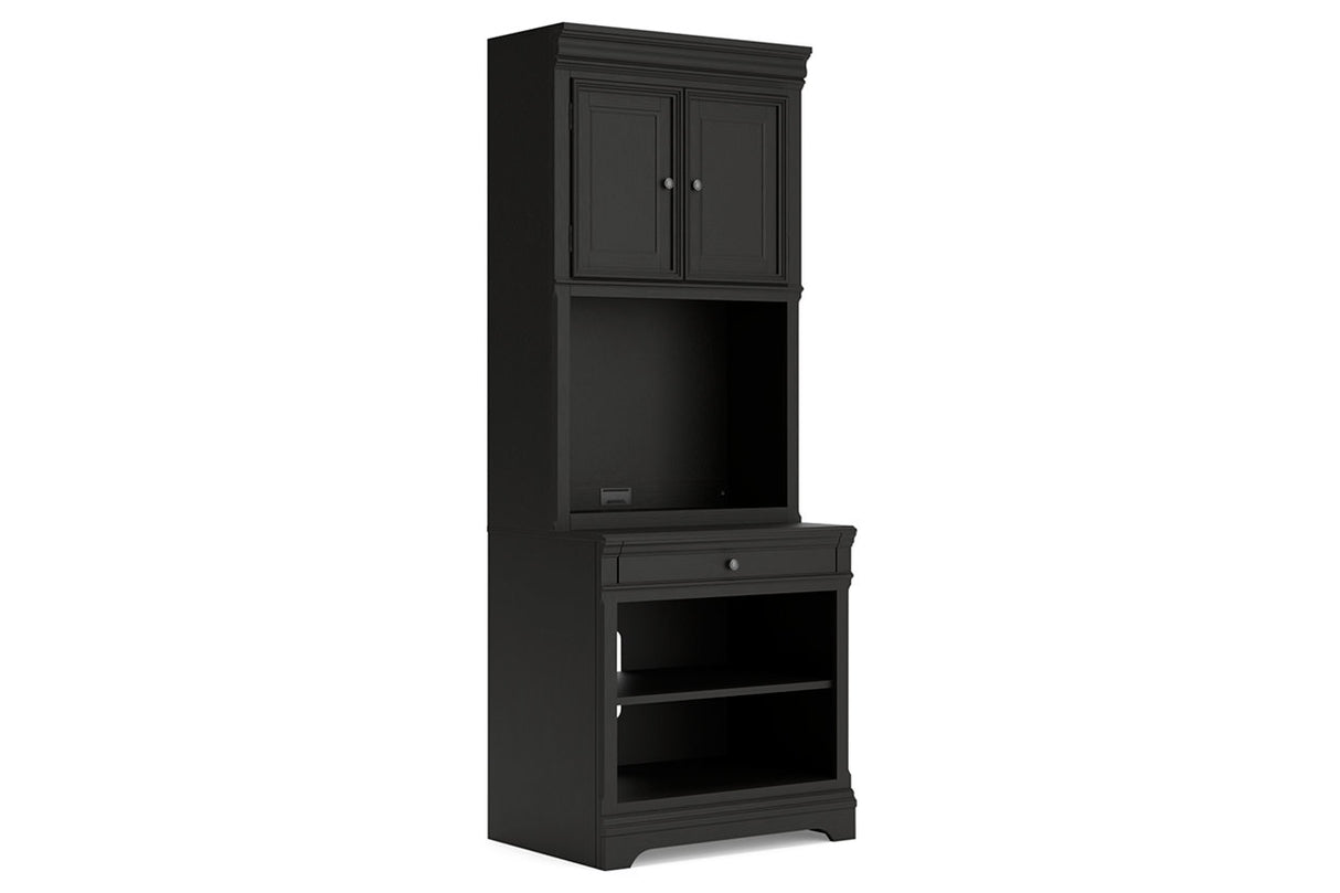 Beckincreek Black Bookcase from Ashley - Luna Furniture