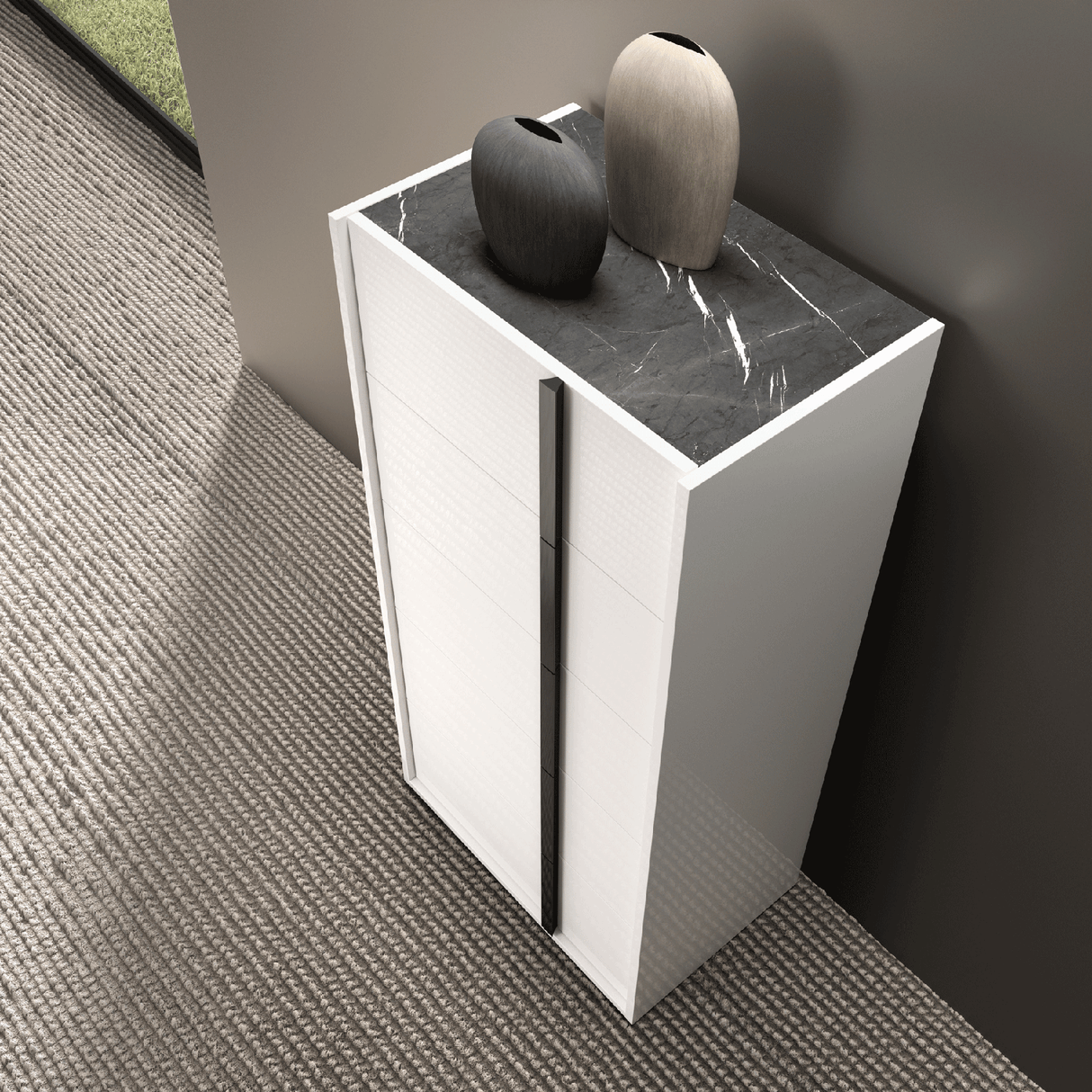 Bianca White Mirror from ESF Furniture - Luna Furniture