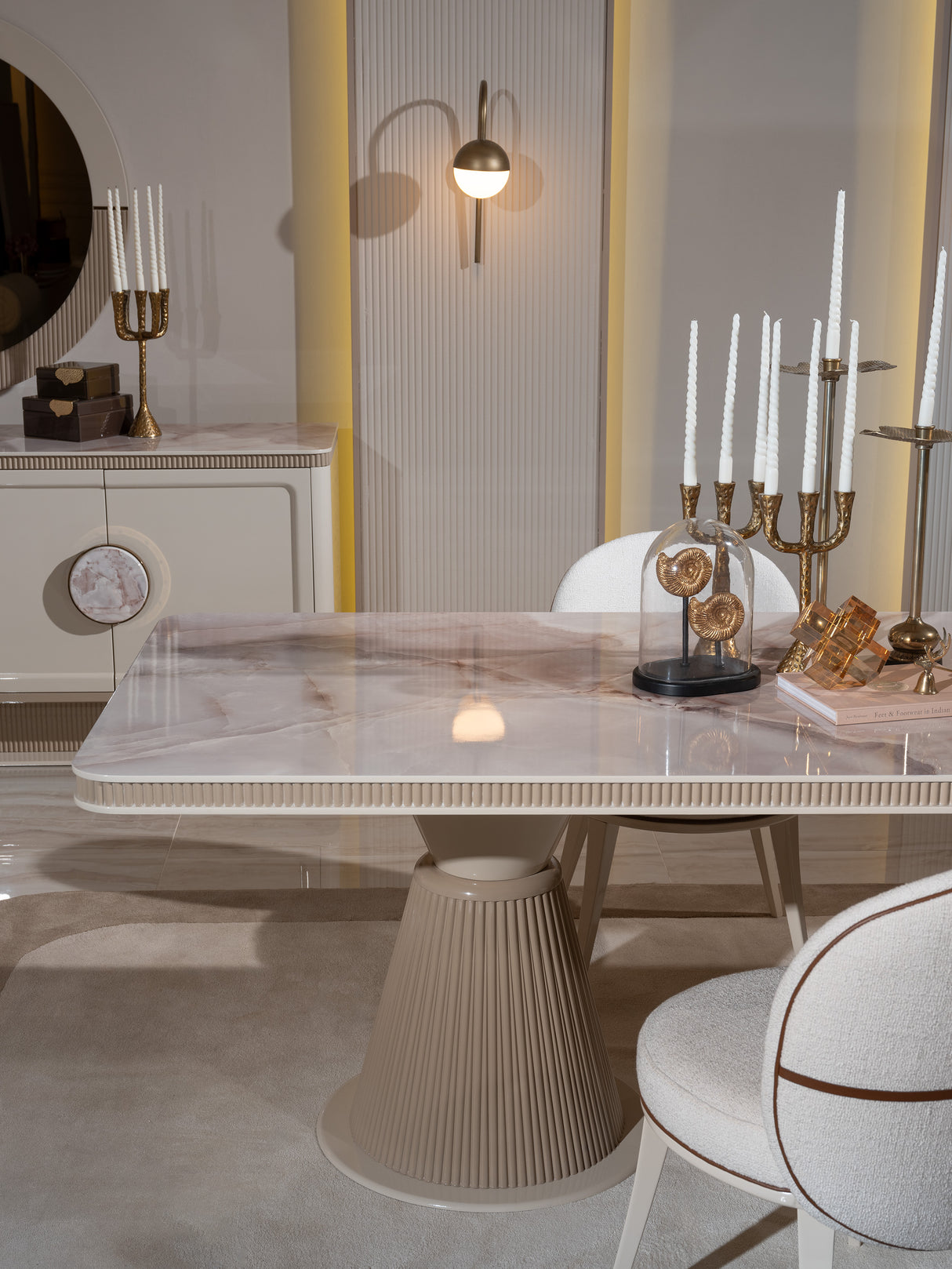 Belegrande Dining Table from Luna Luxury - Luna Furniture
