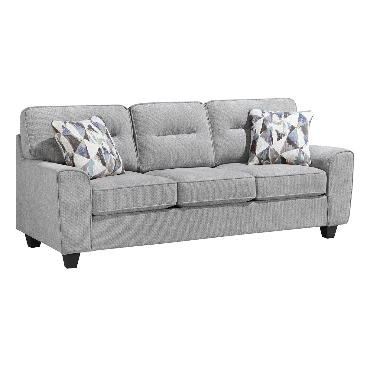 Bennett Gray Sofa and Loveseat from Homelegance - Luna Furniture