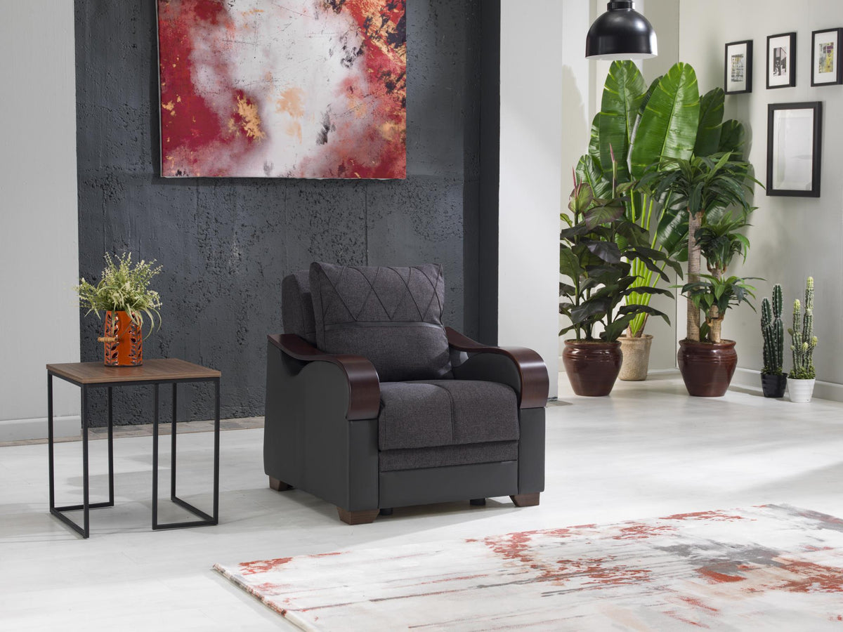 Bennett Nar Antrasit Living Room Set from Bellona - Luna Furniture