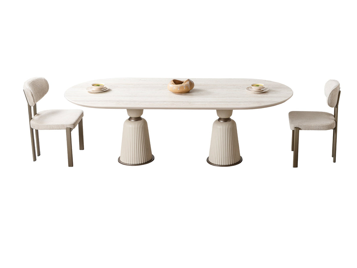 Bern Dining Table, Table 110" from Furnia - Luna Furniture