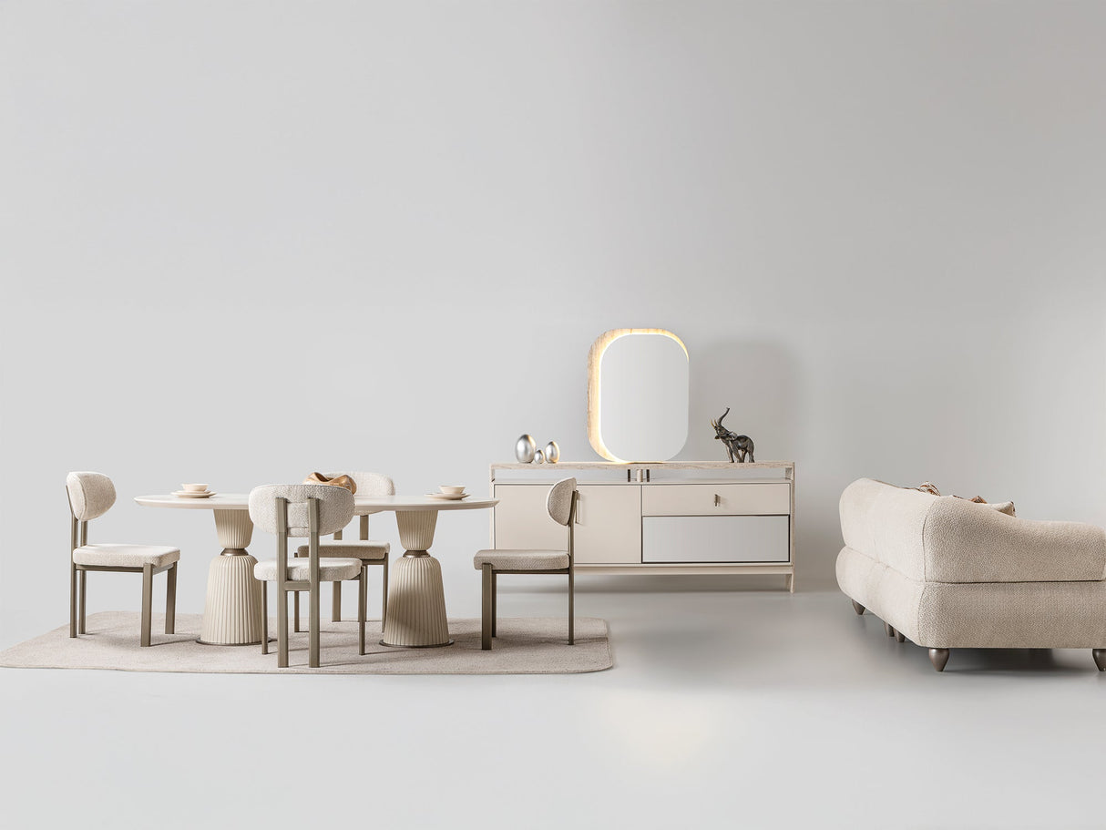 Bern Dining Table, Table 94" from Furnia - Luna Furniture