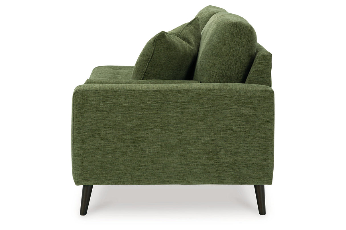 Bixler Olive Sofa and Chaise from Ashley - Luna Furniture