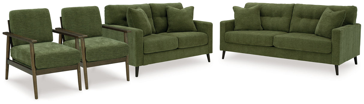 Bixler Sofa, Loveseat and 2 Chairs from Ashley Furniture - Luna Furniture