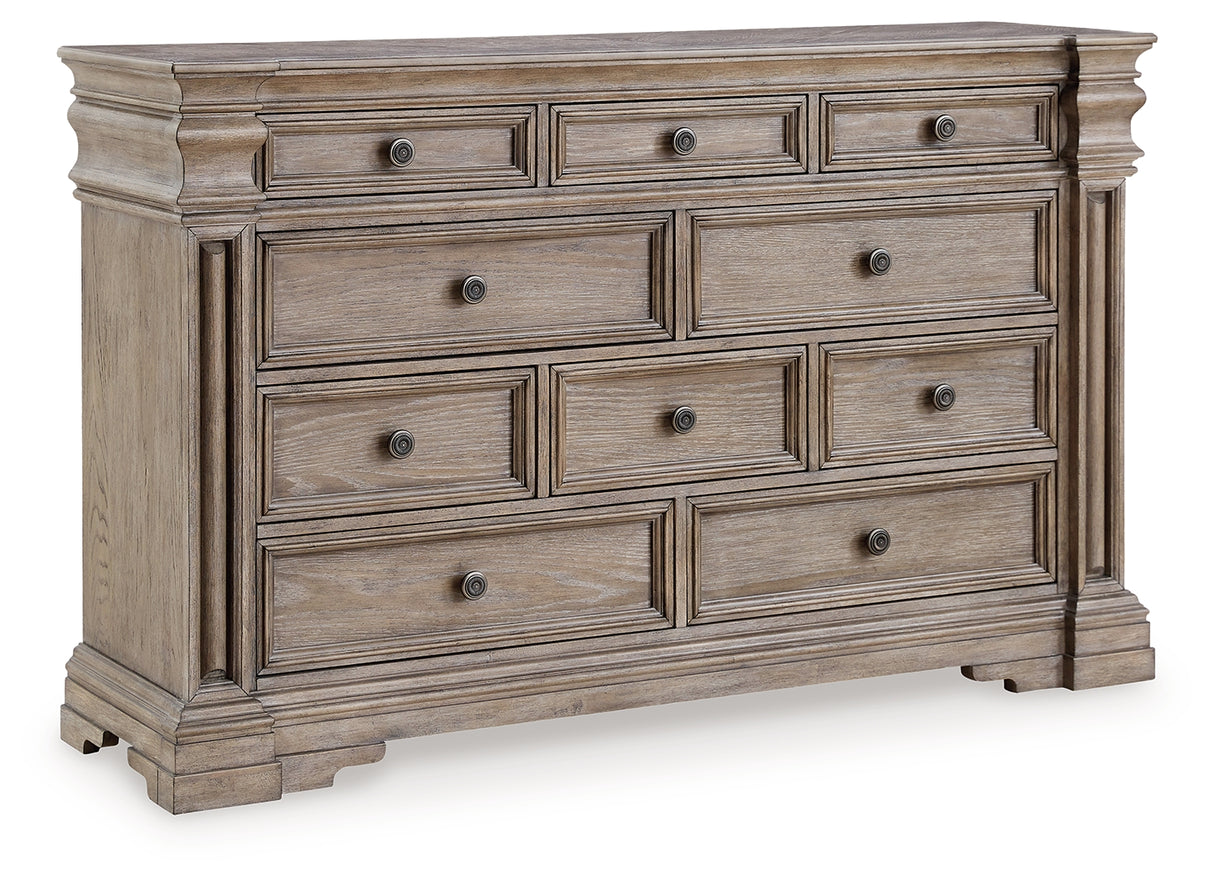 Blairhurst King Panel Bed, Dresser, Chest and 2 Nightstands from Ashley Furniture - Luna Furniture