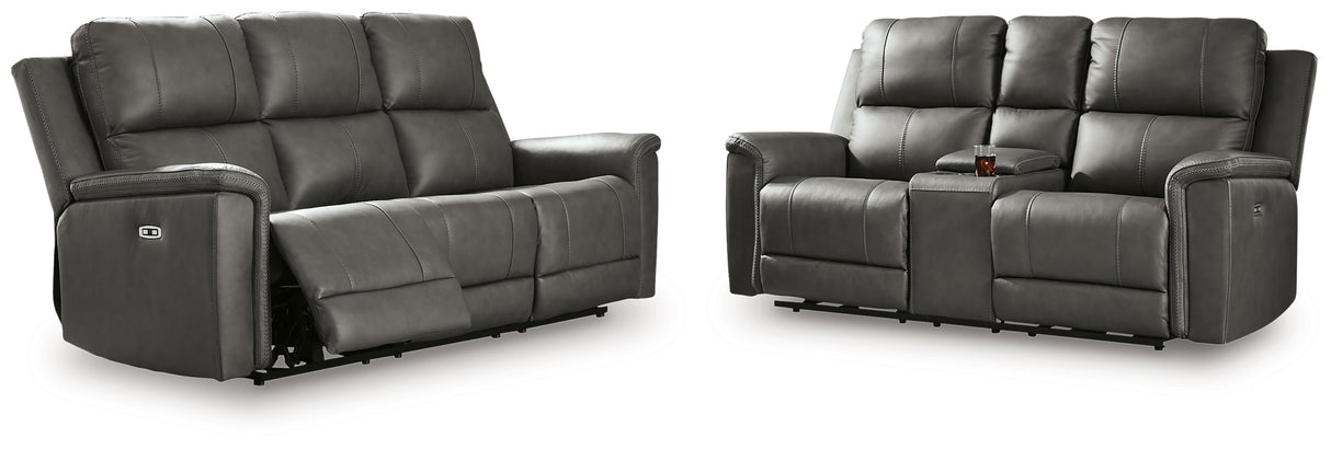 Bleckley Anchor Power Reclining Living Room Set from Ashley Furniture - Luna Furniture