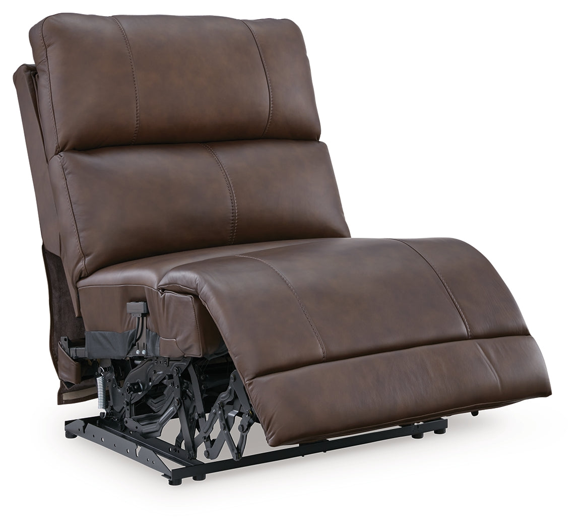 Bleckley Espresso Power Armless Recliner from Ashley Furniture - Luna Furniture
