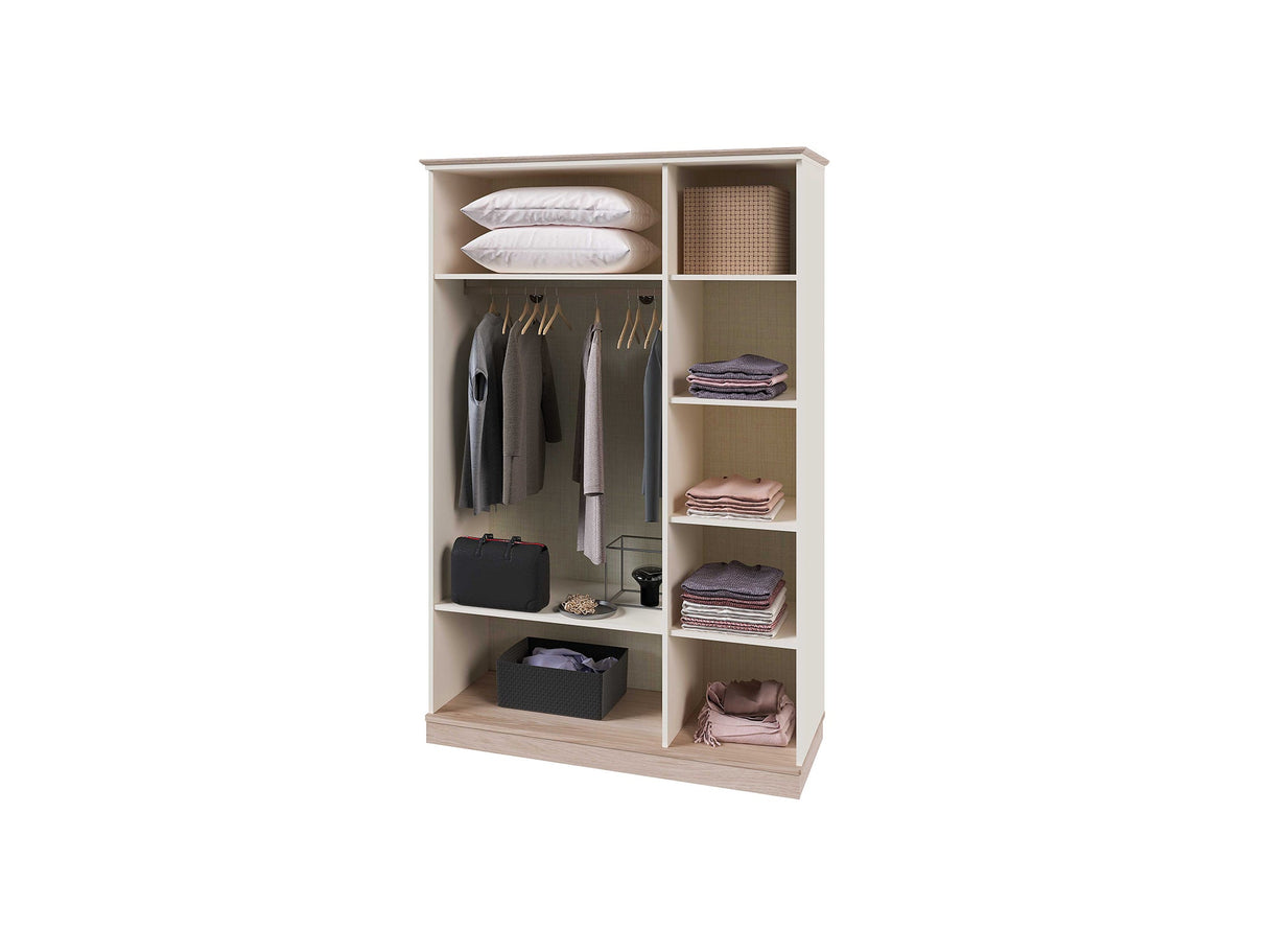 Bohemsoft 3 Door Wardrobe from Furnia - Luna Furniture