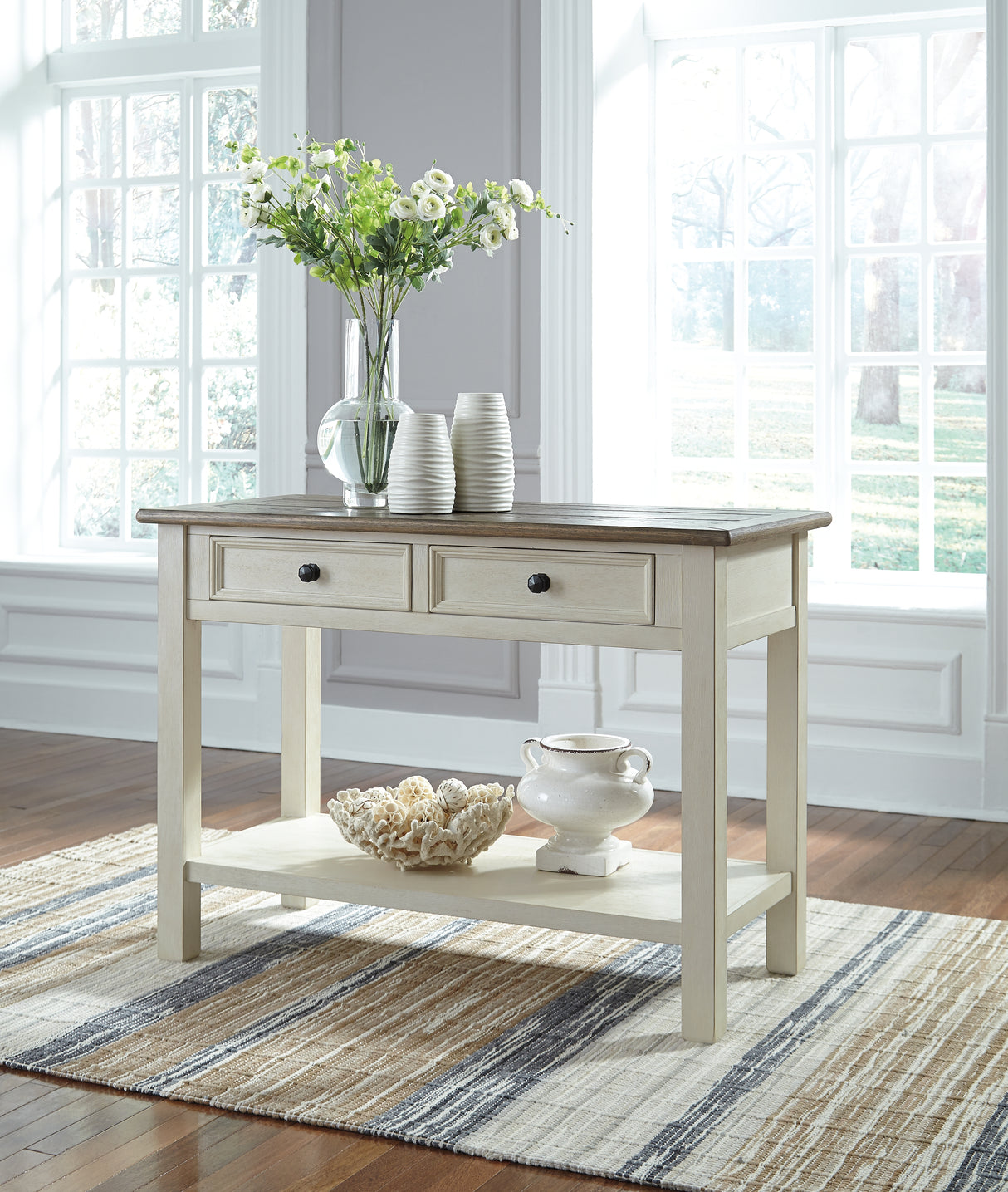Bolanburg Sofa Table and Chair Side End Table from Ashley - Luna Furniture