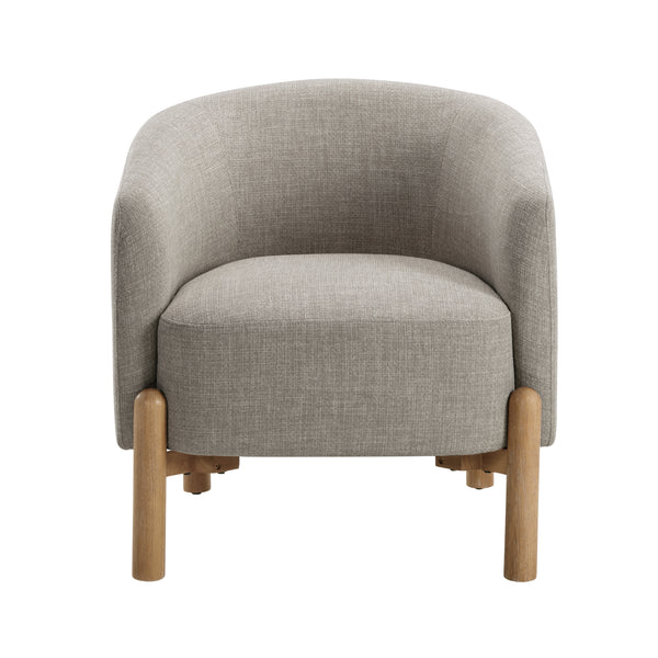 Borger Taupe Accent Chair