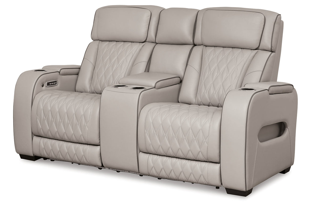 Boyington Power Reclining Sofa, Loveseat and Recliner from Ashley - Luna Furniture