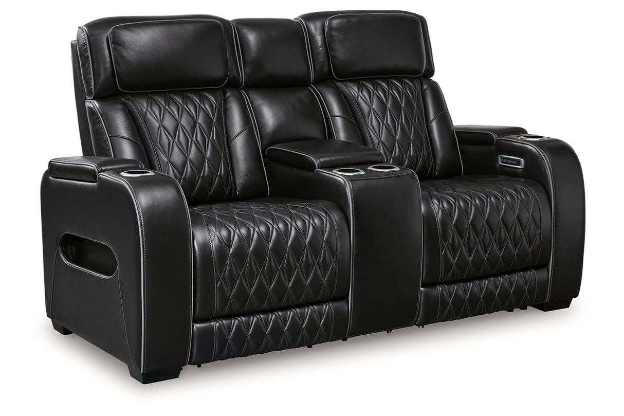 Boyington Power Reclining Sofa, Loveseat and Recliner from Ashley - Luna Furniture