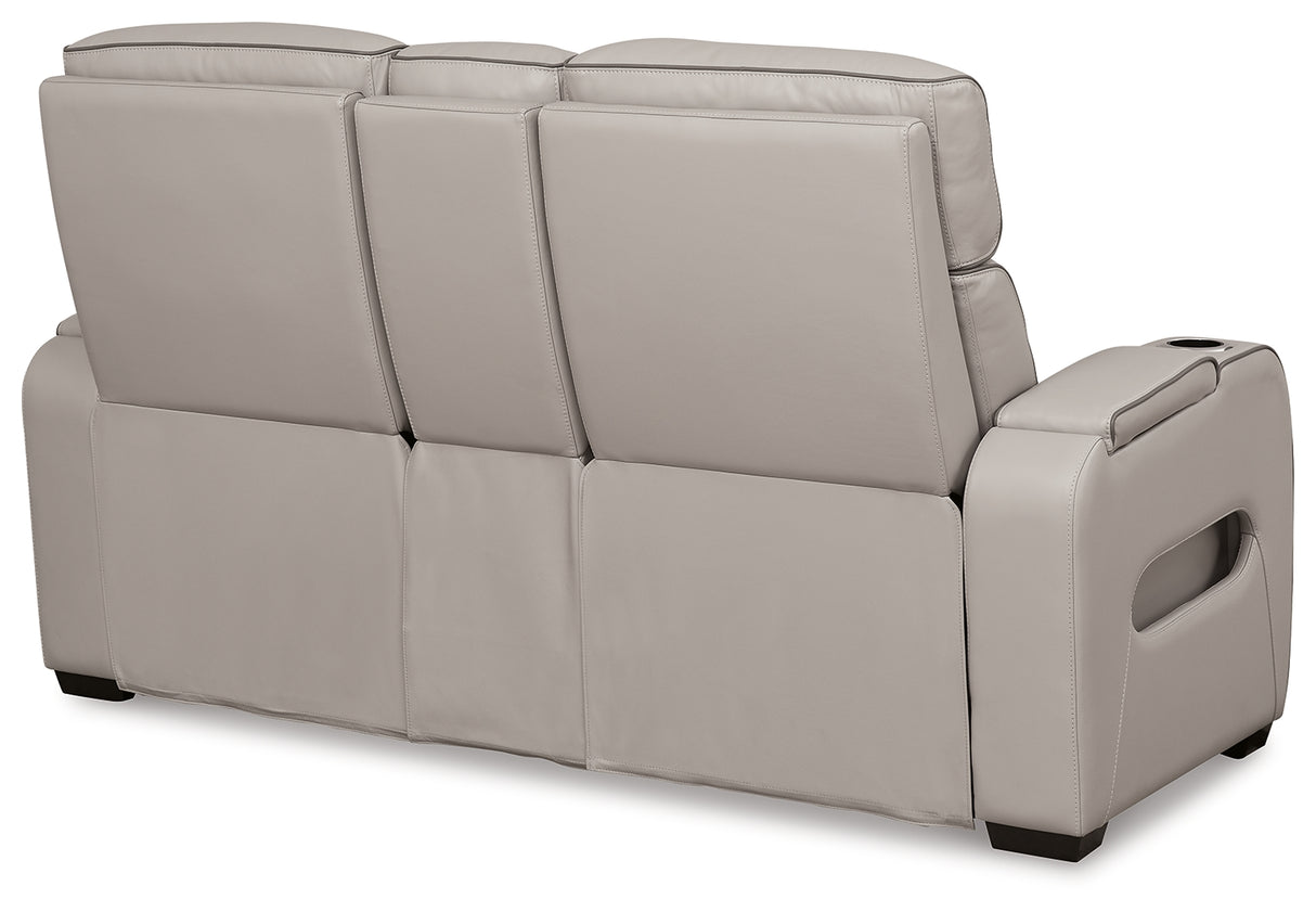 Boyington Sofa, Loveseat and Recliner in Gray from Ashley - Luna Furniture