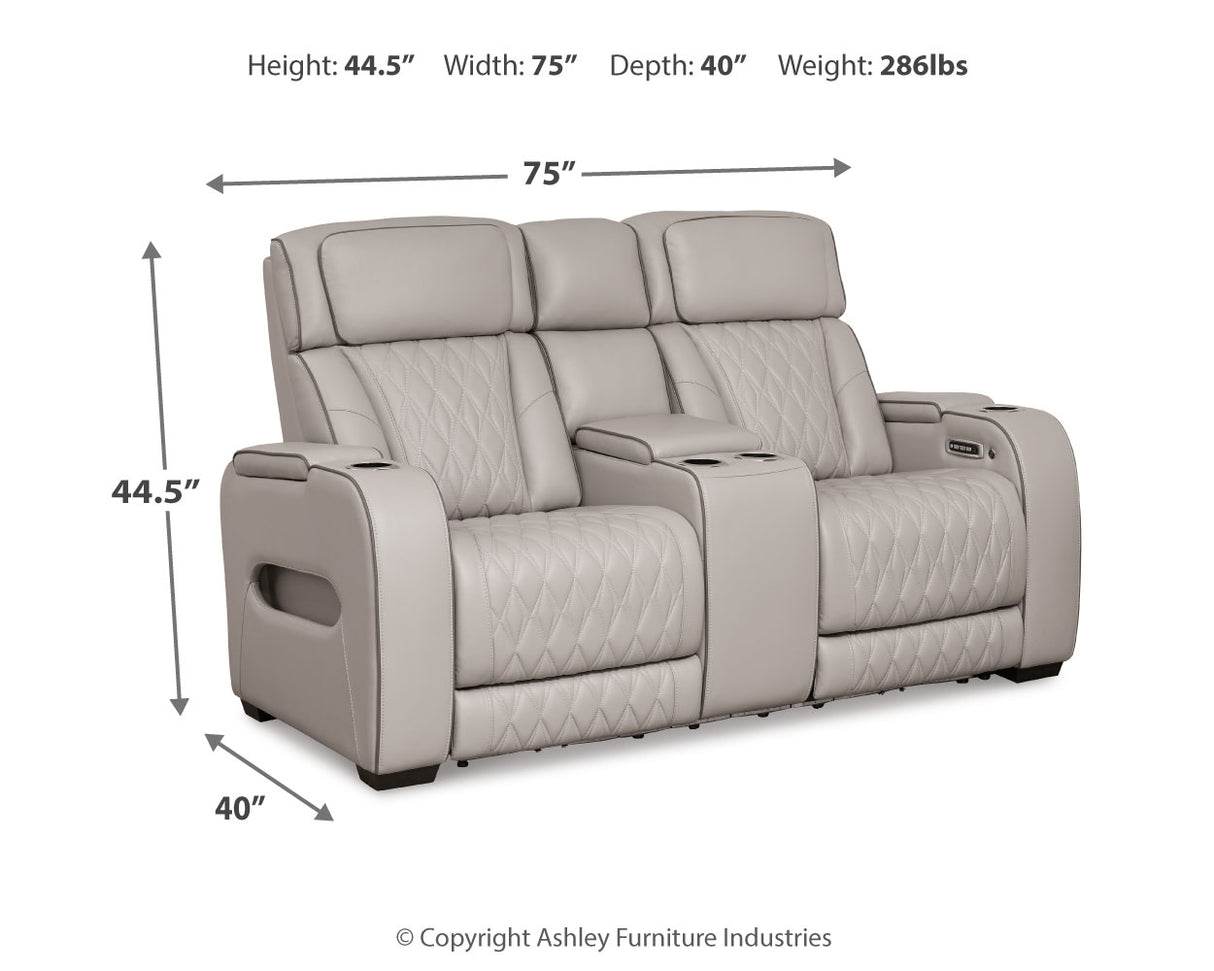 Boyington Sofa, Loveseat and Recliner in Gray from Ashley - Luna Furniture