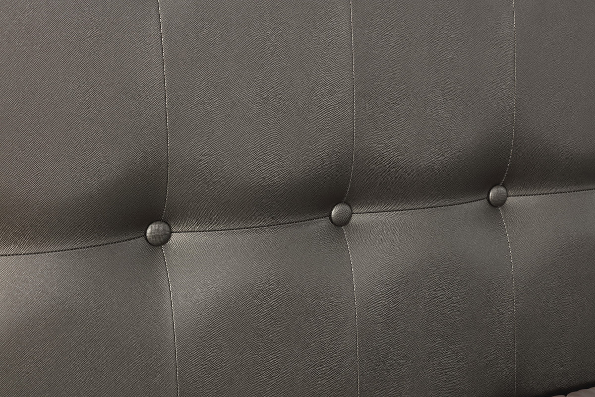 Brachium Silver LED King Bed from Furniture of America - Luna Furniture