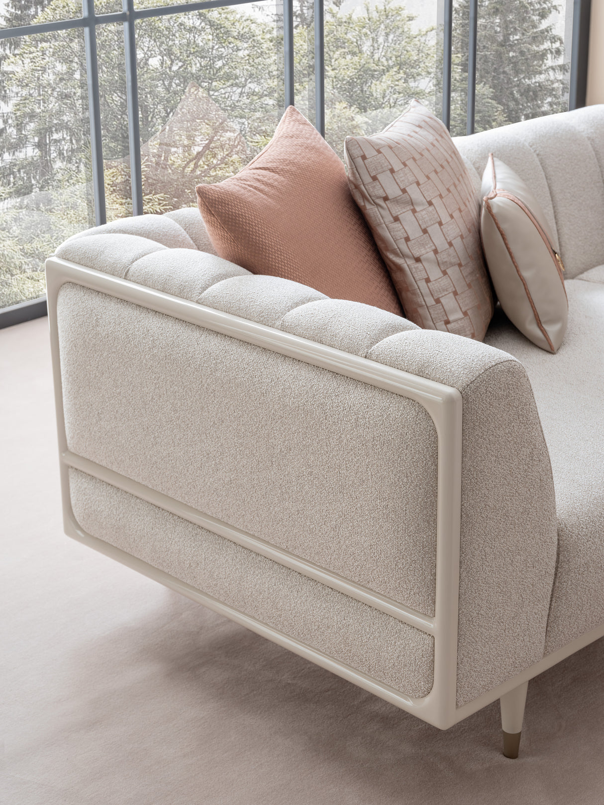 Bragenta Neutral Living Room Set from Luna Luxury - Luna Furniture