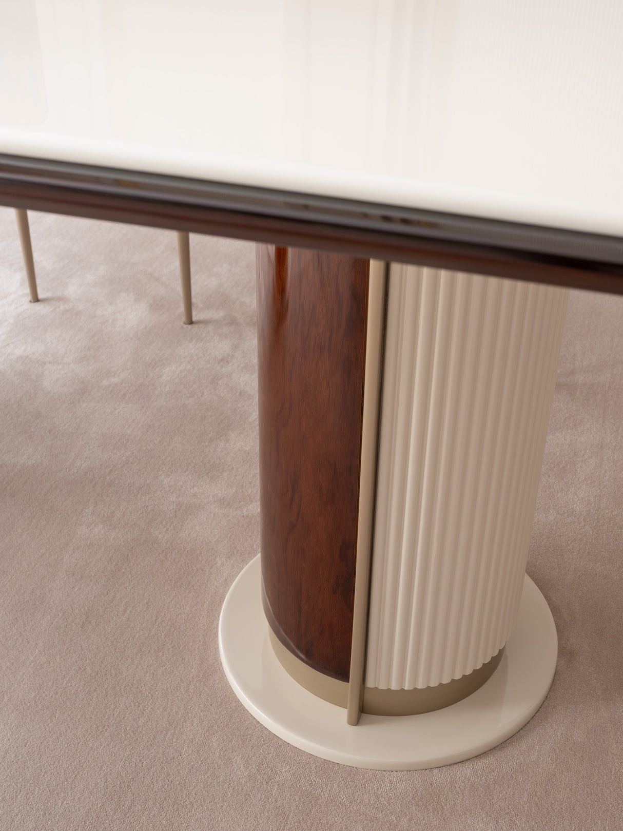 Bragenta Neutral and Warm Wood Dining Set from Luna Luxury - Luna Furniture