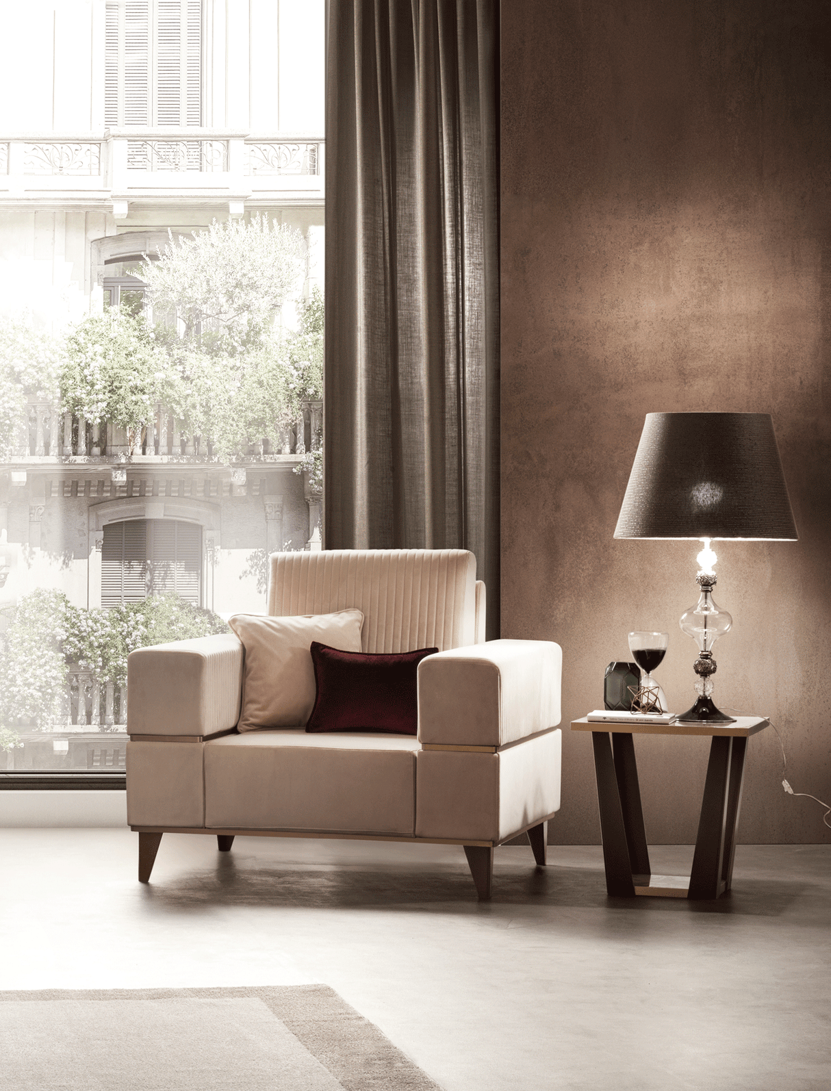 Arredo Ambra End Table from ESF Furniture - Luna Furniture