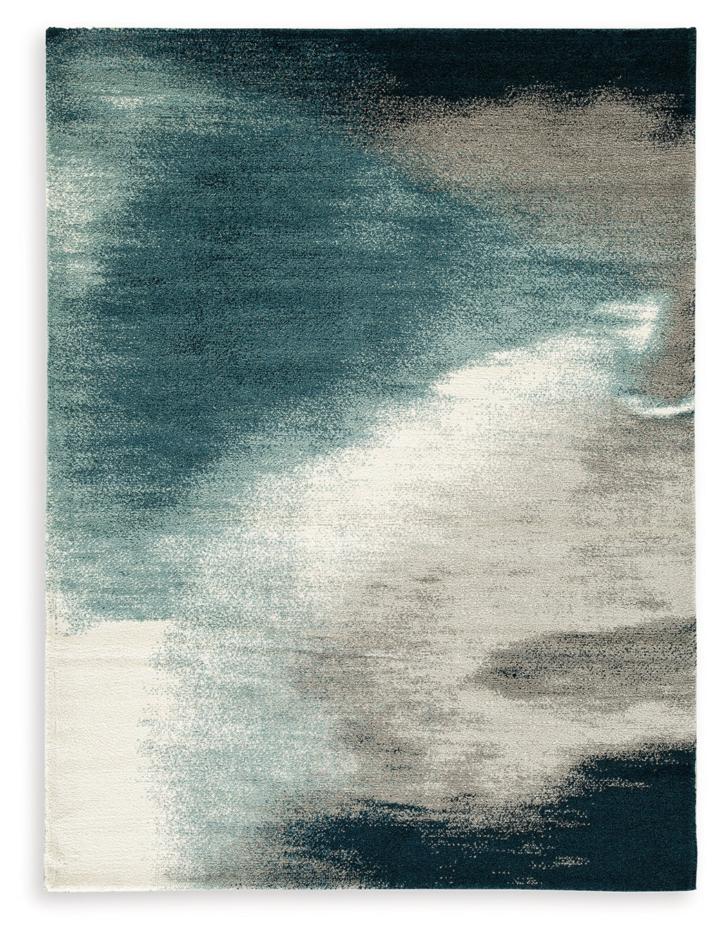Brentward Blue/Gray/Ivory Large Rug from Ashley Furniture - Luna Furniture