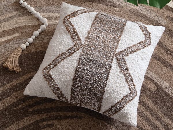 Brettwood Ivory/Brown Pillow (Set of 4)