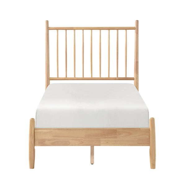 Brickell Natural Twin Platform Bed