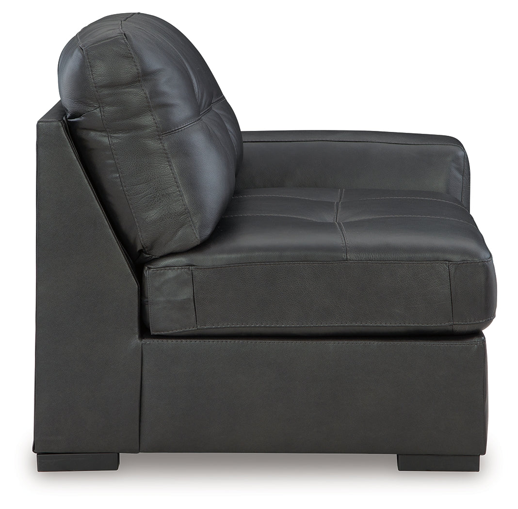 Brindley Pier Fog Right-Arm Facing Corner Chair from Ashley - Luna Furniture