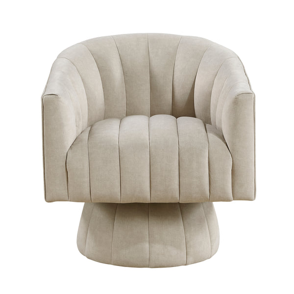 Bristol Taupe Swivel Chair