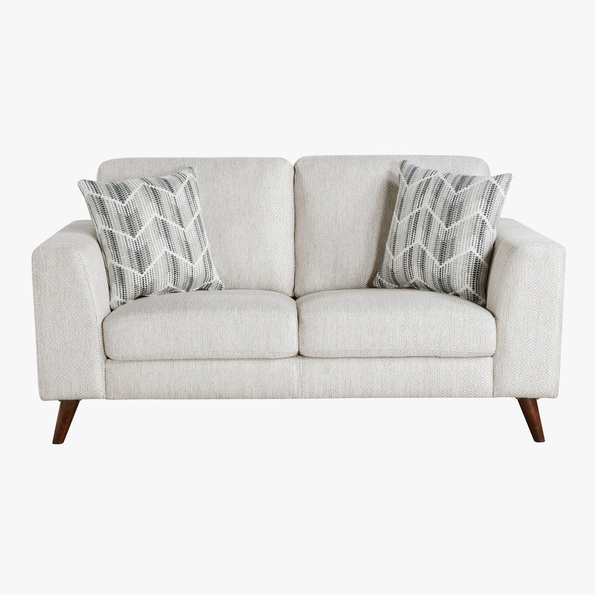 Broadway Silver Cloud Loveseat from Homelegance - Luna Furniture