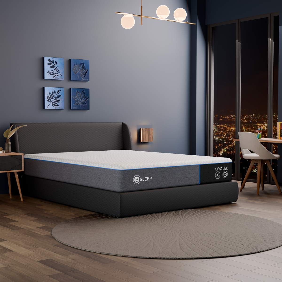 Bsleep Cooler 12” Memory Foam King Mattress from Bellona - Luna Furniture