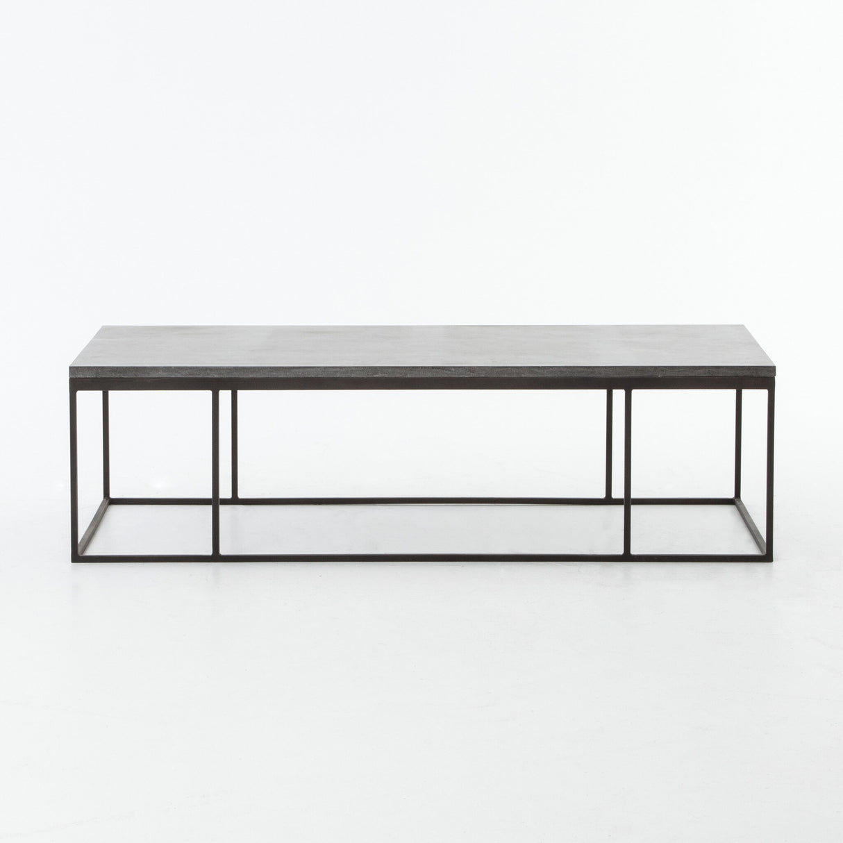Harlow Small Coffee Table in Bluestone from Four Hands - Luna Furniture