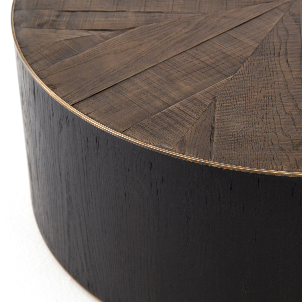 Perry Coffee Table in Light Ebony from Four Hands - Luna Furniture