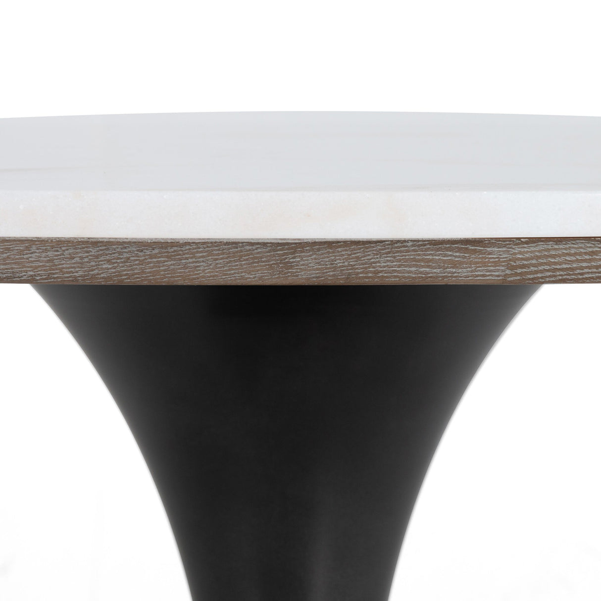 Powell Dining Table in White Marble from Four Hands - Luna Furniture