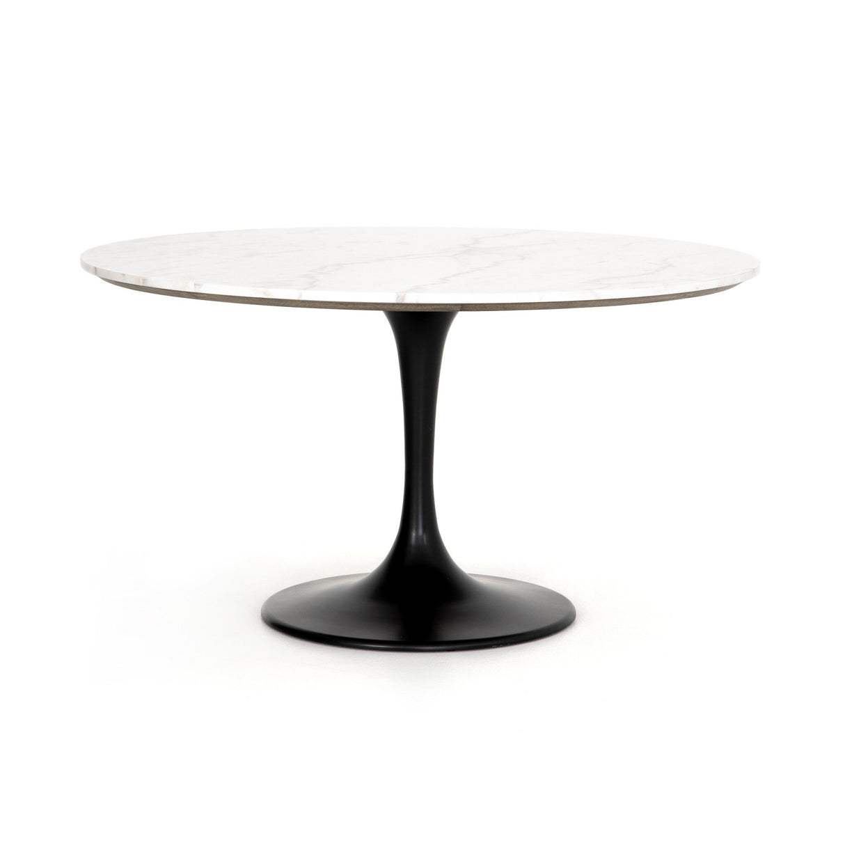 Powell Dining Table in White Marble from Four Hands - Luna Furniture