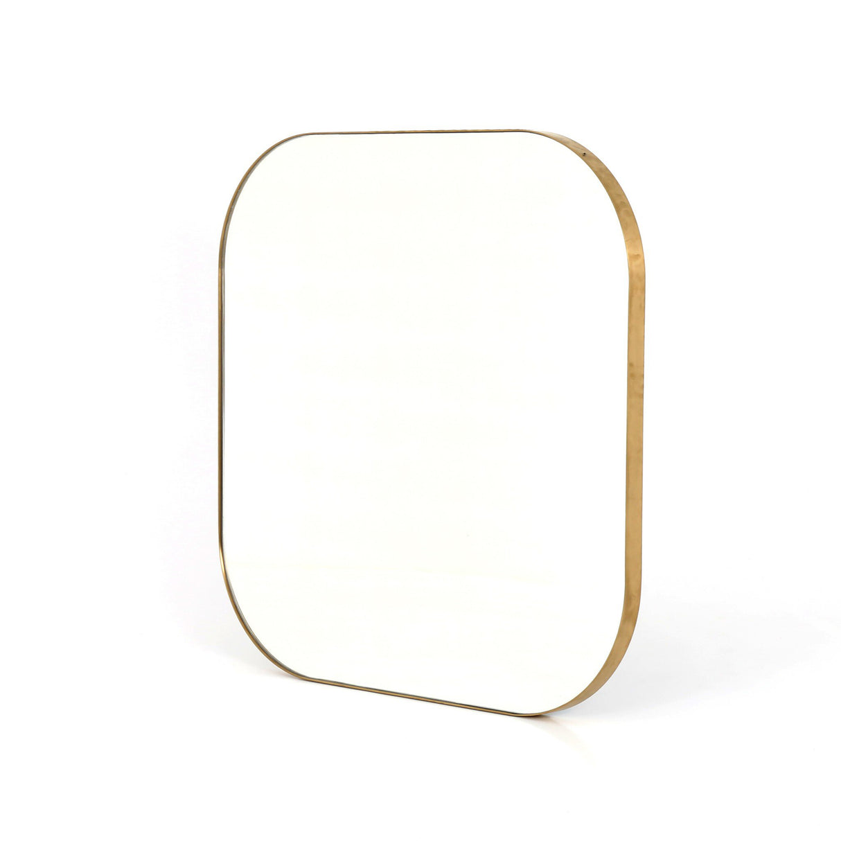 Bellvue Square Mirror in Polished Brass from Four Hands - Luna Furniture