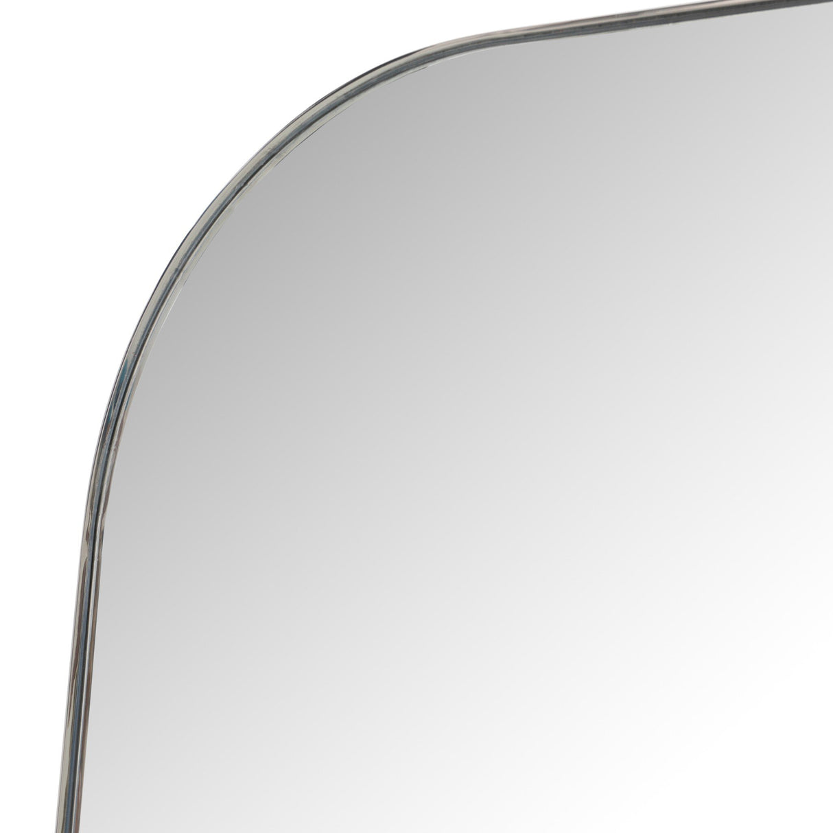 Bellvue Square Mirror in Shiny Steel from Four Hands - Luna Furniture