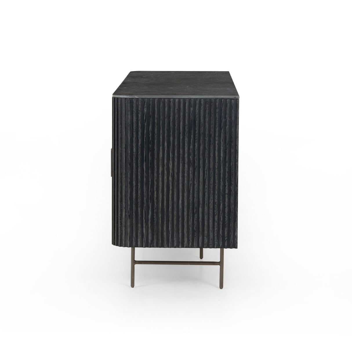 Laverne Sideboard in Washed Black from Four Hands - Luna Furniture