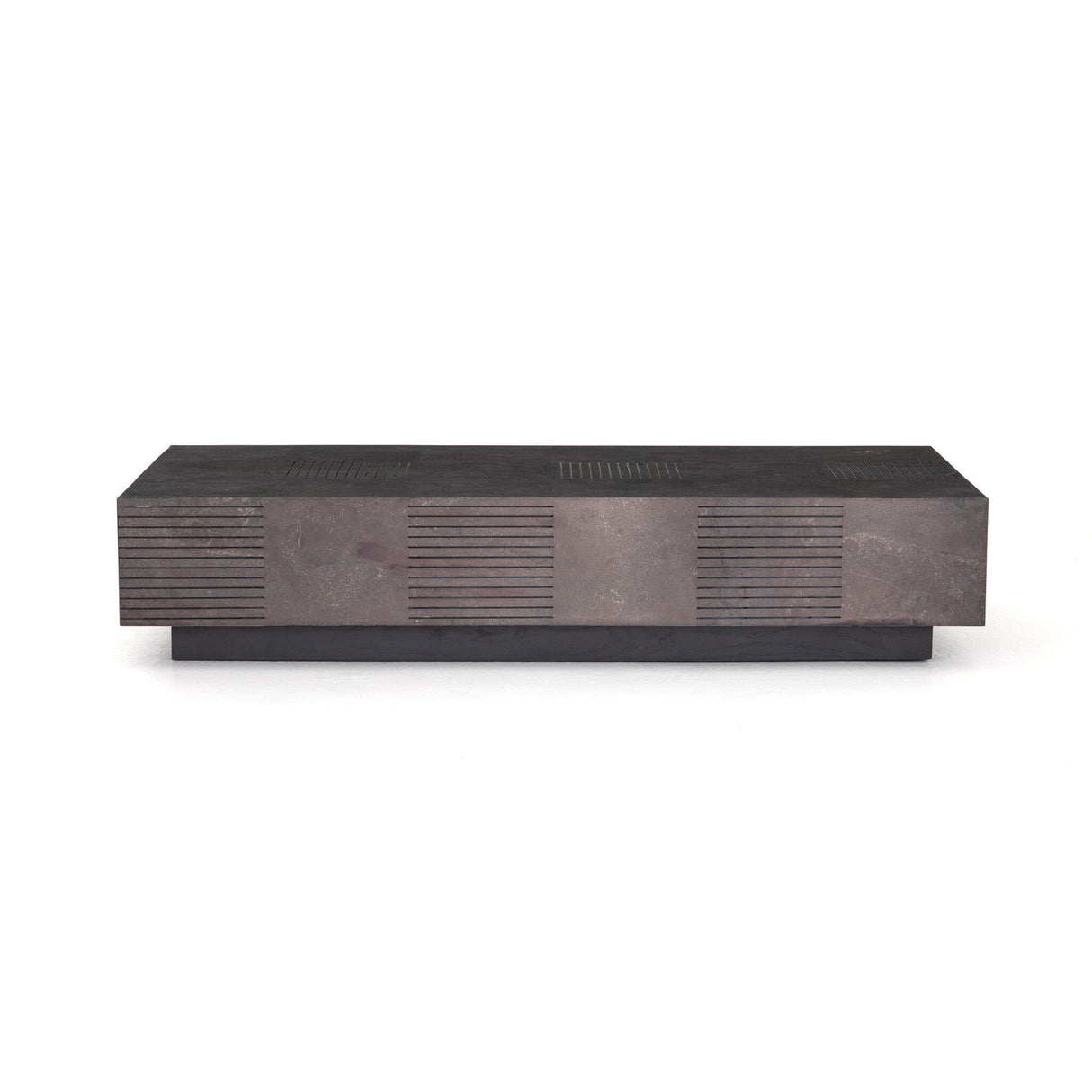 Masera Rectangular Coffee Table in Bluestone from Four Hands - Luna Furniture