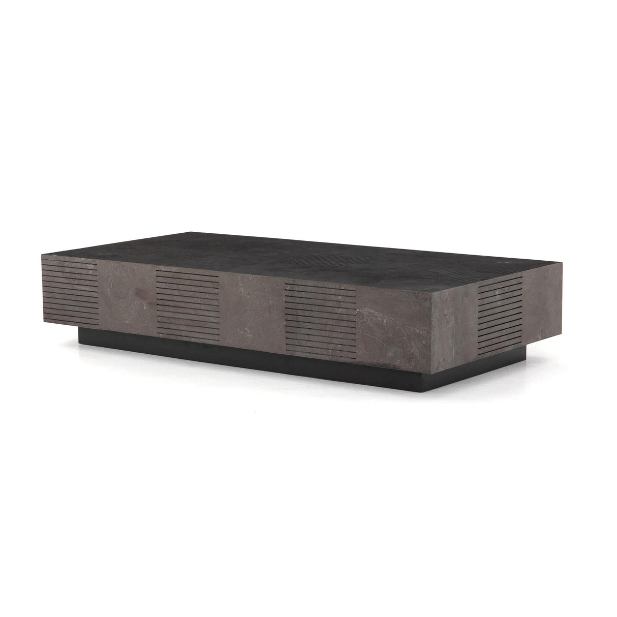 Masera Rectangular Coffee Table in Bluestone from Four Hands - Luna Furniture