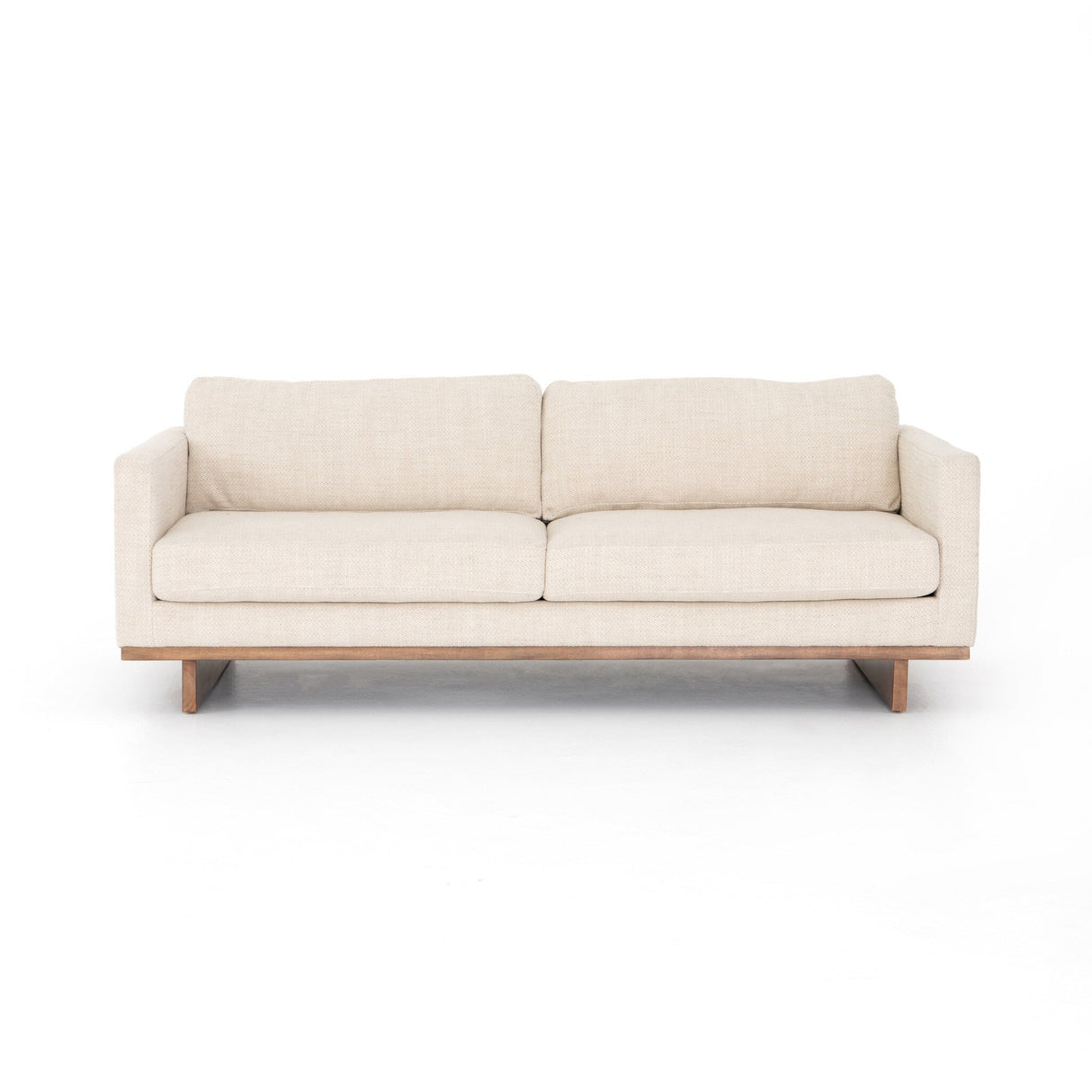 Everly 84" Sofa in Irving Taupe from Four Hands - Luna Furniture