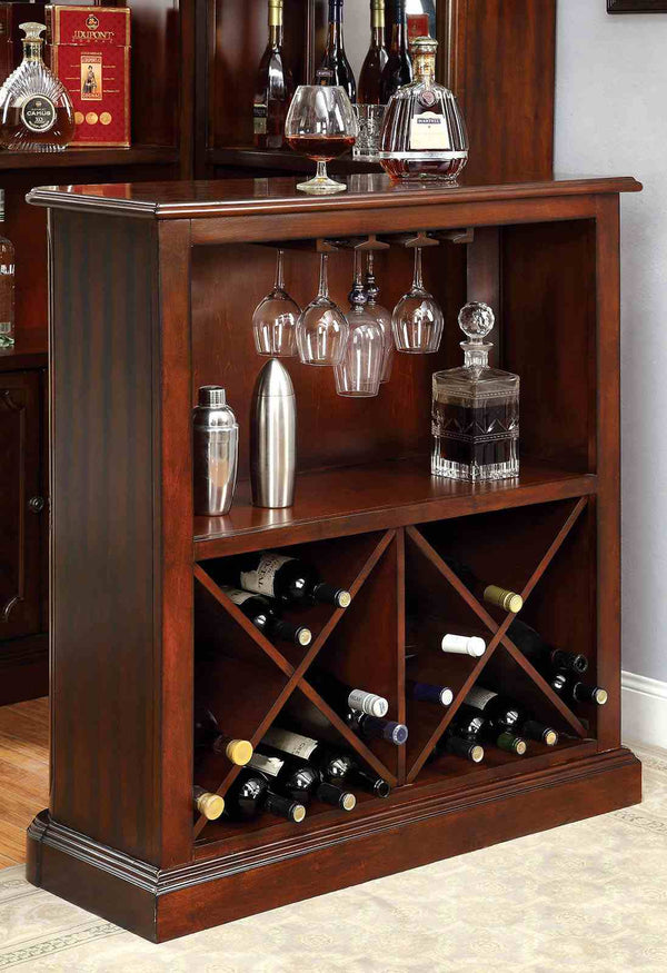 Voltaire Dark Cherry Standing Bar Table