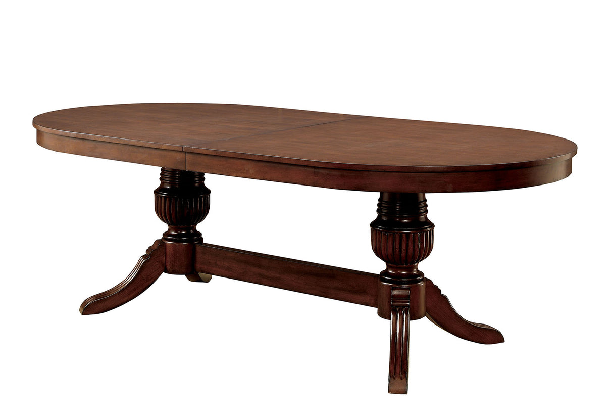 Melina Brown Cherry Game Table from Furniture of America - Luna Furniture