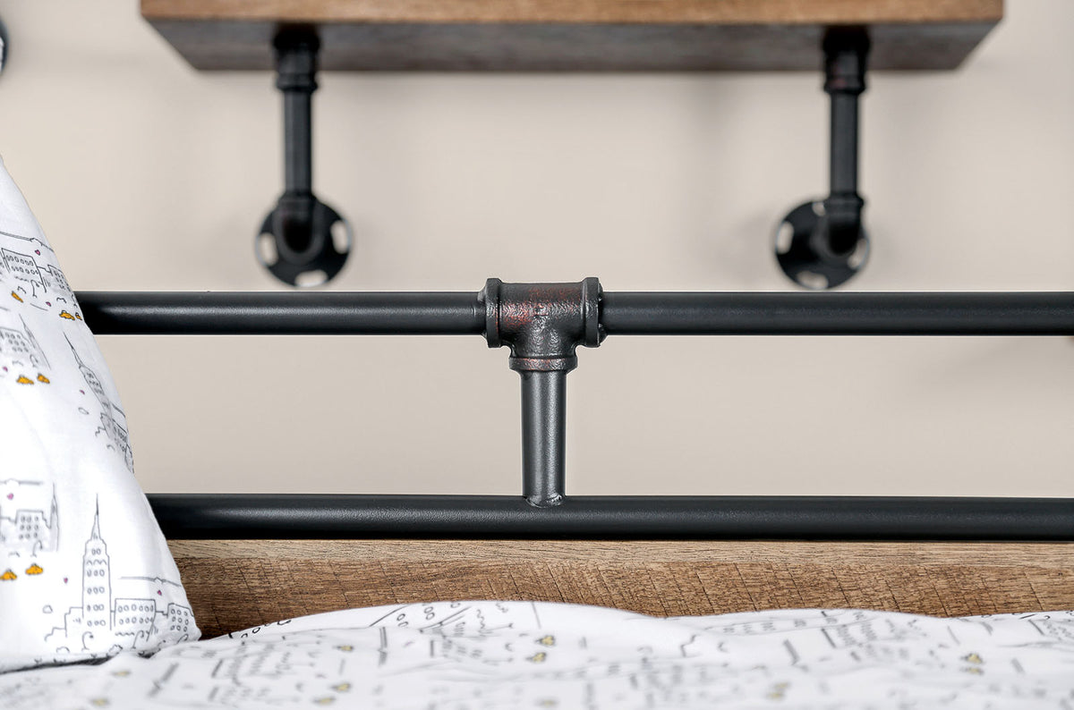 Vidar Sand Black Daybed from Furniture of America - Luna Furniture