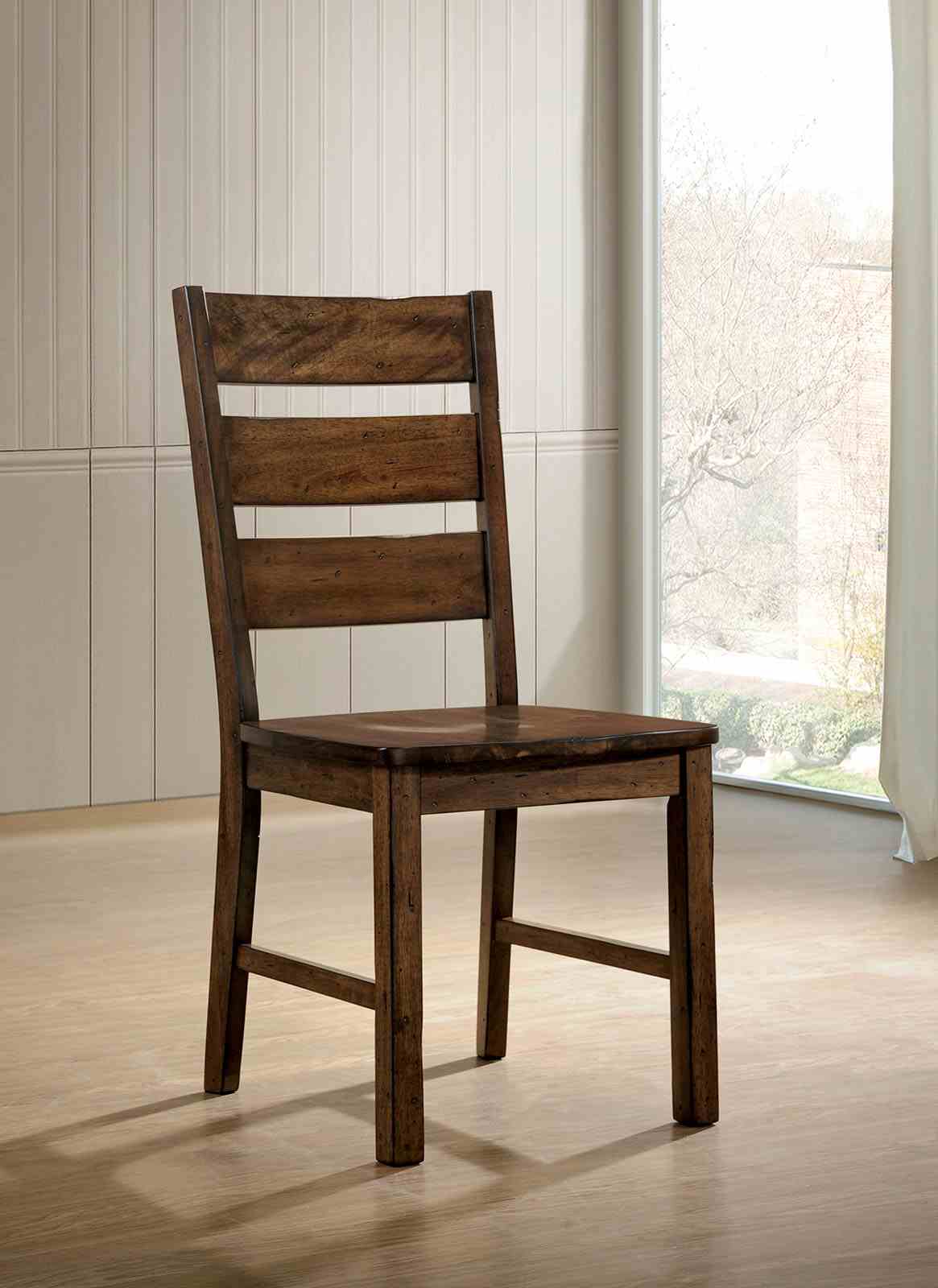 Dulce Walnut/Black 6-Piece Dining Room Set from Furniture of America - Luna Furniture